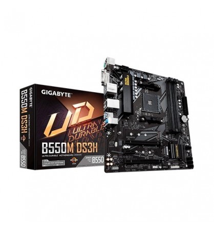 PLACA BASE GIGABYTE AM4 B550M DS3H