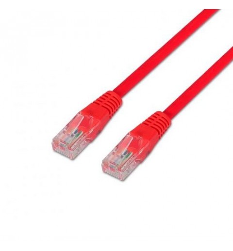 CABLE RED UTP CAT6 RJ45 AISENS 05M ROJO