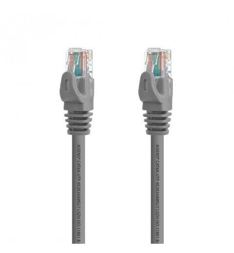 CABLE RED AISENS RJ45 LSZH CAT7 25CM GRIS