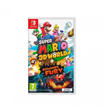 JUEGO NINTENDO SWITCH SUPER MARIO 3D WORLD BROWSER S FURY