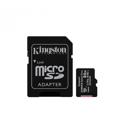 MEM MICRO SDXC 64GB KINGSTON CANVAS SELECTADAPT