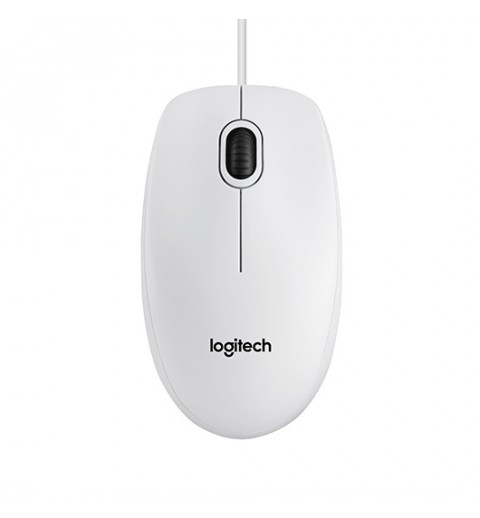 RATON OPTICO LOGITECH B100 BLANCO