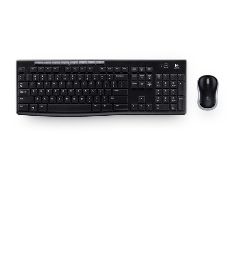 TECLADORATON LOGITECH MK270 WIRELESS NEGRO