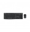 TECLADORATON LOGITECH MK295 SILENT WIRELESS COMBO NEGRO NA