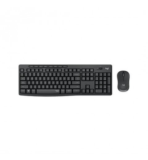 TECLADORATON LOGITECH MK295 SILENT WIRELESS COMBO NEGRO NA