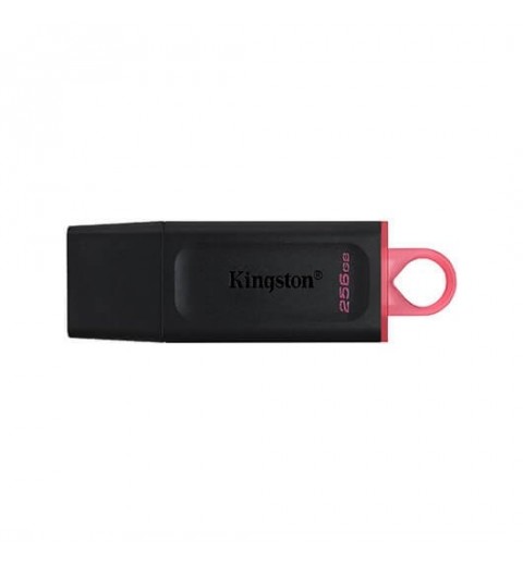 PENDRIVE 256GB USB 32 KINGSTON DT EXODIA NEGRO ROJO