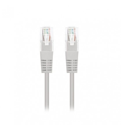 CABLE RED UTP CAT6 RJ45 NANOCABLE 30CM GRIS