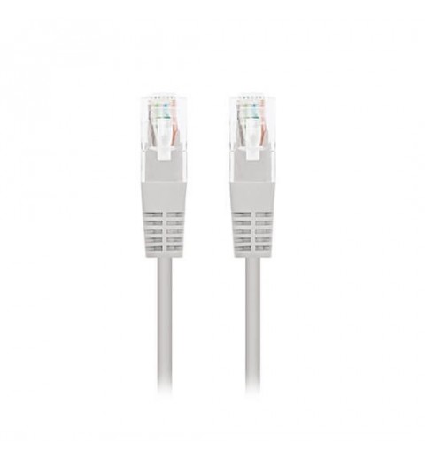 CABLE RED UTP CAT6 RJ45 NANOCABLE 30CM GRIS