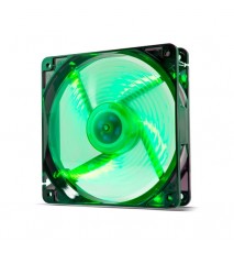 VENTILADOR 120X120 NOX COOLFAN 120 LED VERDE