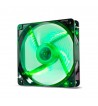 VENTILADOR 120X120 NOX COOLFAN 120 LED VERDE