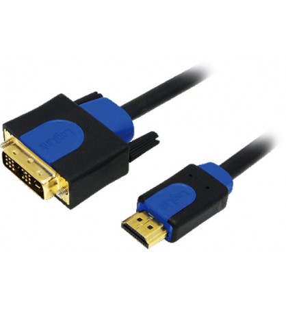 CABLE HDMI M A DVI M 3M LOGILINK CHB3103