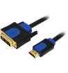 CABLE HDMI M A DVI M 3M LOGILINK CHB3103