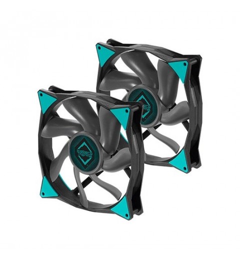 VENTILADOR 140X140 ICEBERG THERMAL ICEGALE BLACK 2P