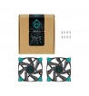 VENTILADOR 140X140 ICEBERG THERMAL ICEGALE ARGB BLACK 2P