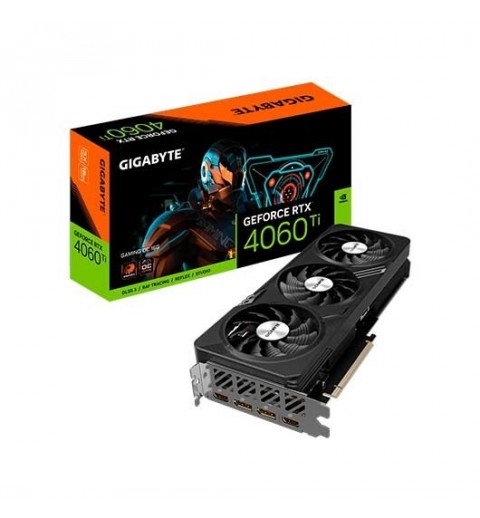 TARJETA GRaFICA GIGABYTE RTX 4060TI GAMING OC 16G GDDR6