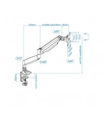 SOPORTE TV MON SOBREMESA 13 32 GIRA INCL PLATA