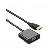 ADAPTADOR UNICO HDMI MACHO A VGA HEMBRA