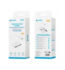 ADAPTADOR UNICO 3 EN 1