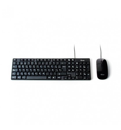 TECLADO RATON L LINK KIT USB LL KB 816 NEGRO