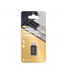 ADAPTADOR UNICO MICRO USB30 METaLICO NEGRO