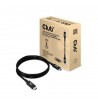 CABLE CLUB3D CERTIFICADO USB4 GEN3X2 TIPO C 1M