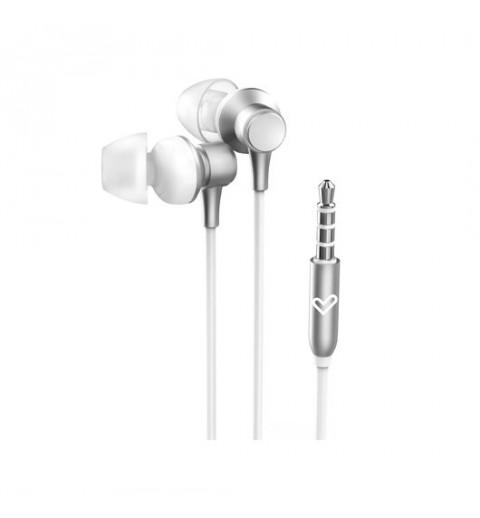 AURICULARES CABLE ENERGY SISTEM METALLIZED SILVER