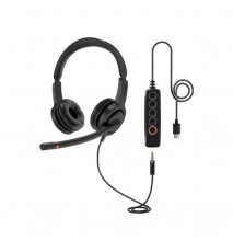 AURICULARES AXTEL VOICE UC28 35 DUO NC USB C