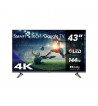 TELEVISIoN QLED SMART TECH 144HZ UHD 43 43QG04G GOOGLE TV