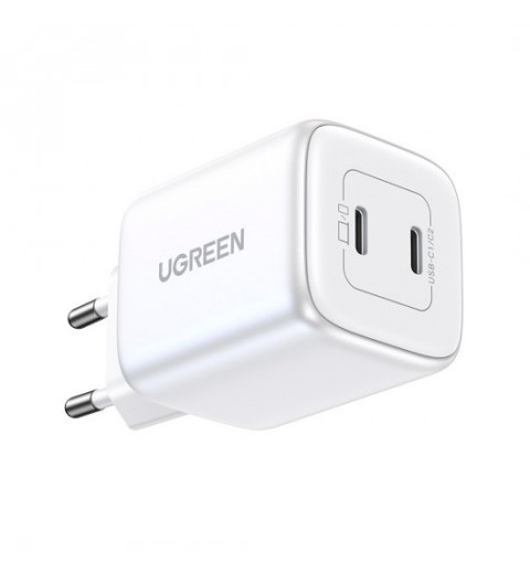 CARGADOR UGREEN NEXODE GAN 45W WHITE