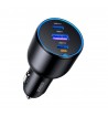 CARGADOR COCHE UGREEN 2USB C PDUSB A 130W