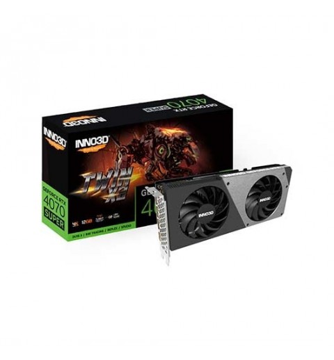 TARJETA GRaFICA INNO3D RTX 4070 SUPER TWIN X2 12GB