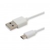 CABLE USB 20 MICRO USB 1M BLANCO SAVIO CL 123