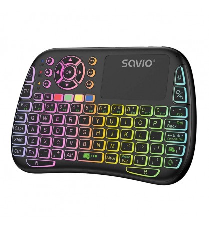 MINI TECLADO INALAMBRICO SMART TV SAVIO KW 04