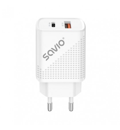 CARGADOR USB 30 DE CARGA RaPIDA 18W SAVIO LA 05