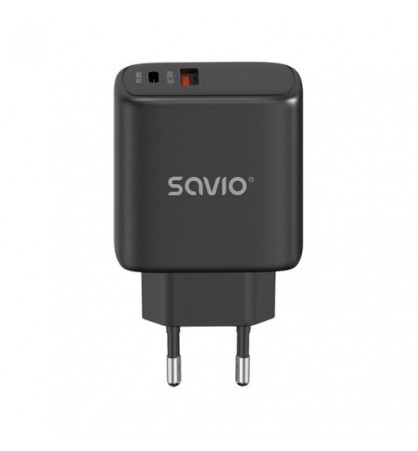 CARGADOR USB 30 DE CARGA RaPIDA 30W SAVIO LA 06 B