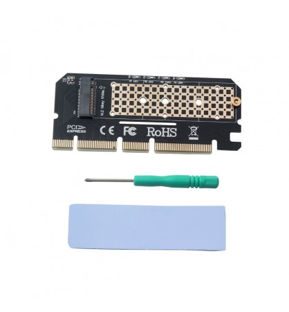 TARJETA ADAPTADORA SAVIO DE PCI E A M2 NVME M KEY