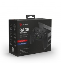 MANDO GAMEPAD INALAMBRICO PC PS3 SAVIO RAGE W