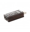 TARJETA DE SONIDO NEGRO USB 71 SAVIO AK 01